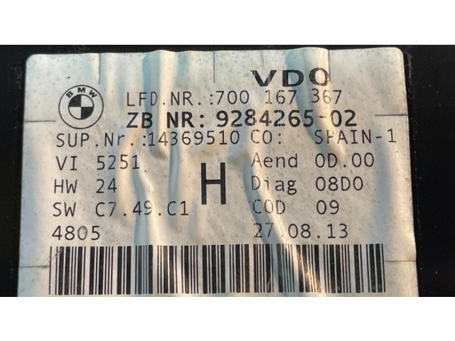 Přístrojová deska BMW X1 E84 2014 9284265