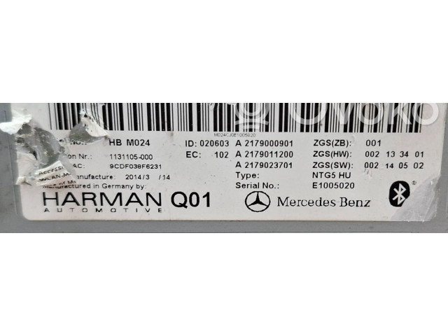 Pojistková skříňka Считывающее устройство  навигации  A2179000901   Mercedes-Benz CLS AMG C219 2016