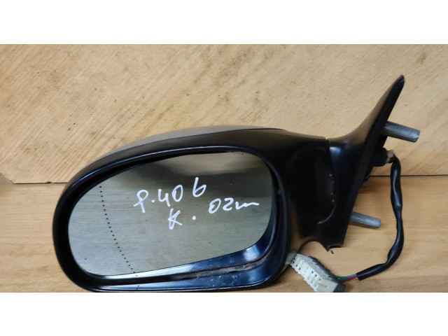 Зеркало электрическое левое Peugeot 406 1999-2006 года