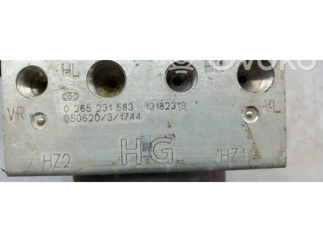 Блок управления АБС 0265800443, 13182319   Opel Meriva A