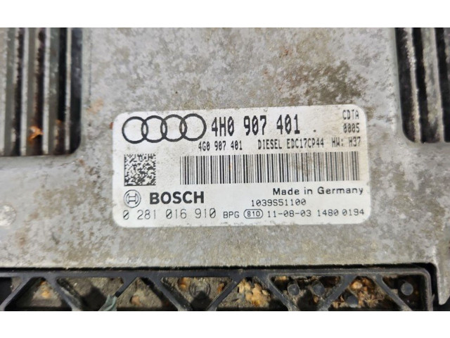 Řídící jednotka 4H0907401, IMPRK1409610 Audi A8 S8 D4 4H 2011