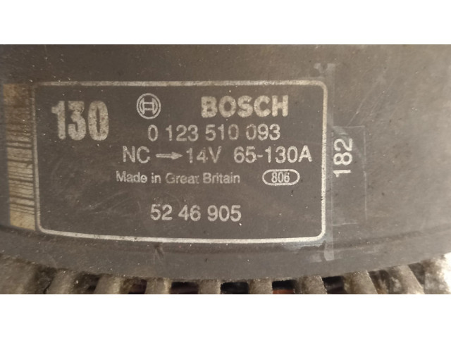 Генератор 0123510093, 4614475   Saab 9-5 0.0     