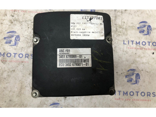 Jednotka ABS 34516795069, 6795069 BMW 5 GT F07 2012