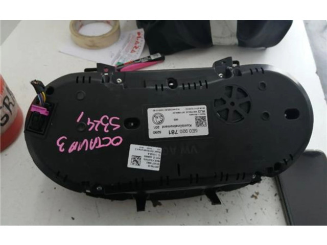 Панель приборов 5E09207815290, 5E09207815290 Skoda Octavia Mk2 (1Z)