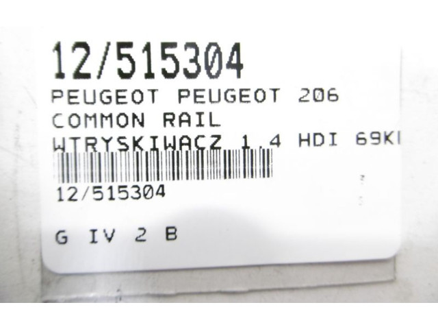 Vstřikovač 0445110135, 0445110135 Peugeot 206 CC 8HX
