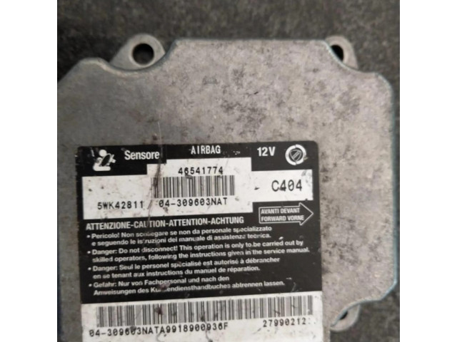 Блок подушек безопасности 5WK42811, CENTRALITAAIRBAG   Fiat Bravo - Brava