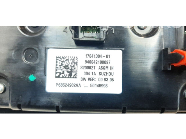 Блок управления климат-контролем 68524982AA Jeep Compass