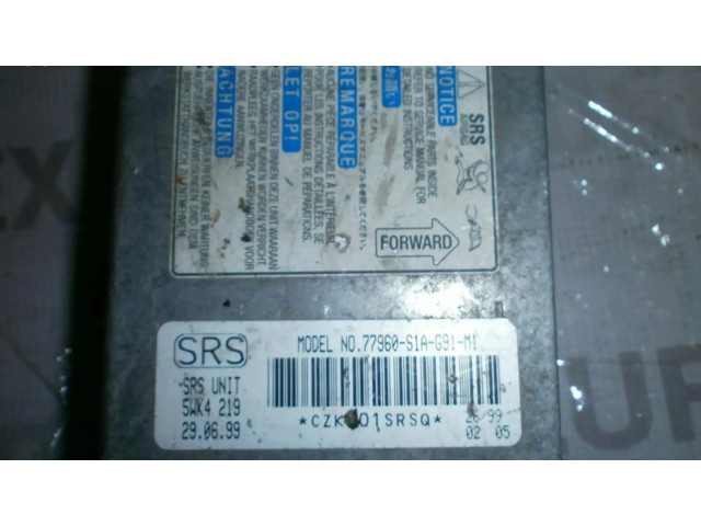 Блок подушек безопасности 77960S1AG91M1, 5WK4219 Honda Accord