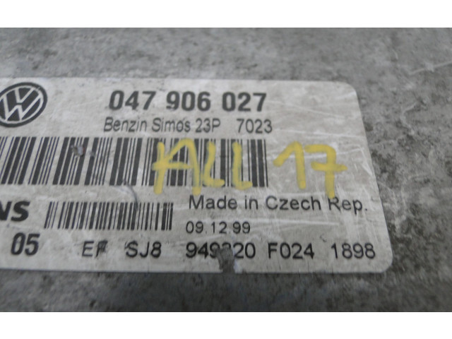 Блок управления 047906027, 047906027 Volkswagen Lupo