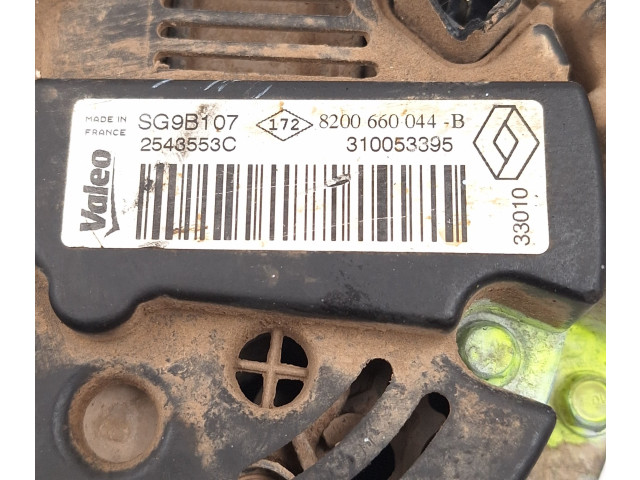 Генератор 8200660044, 8200660044-B   Dacia Logan I      