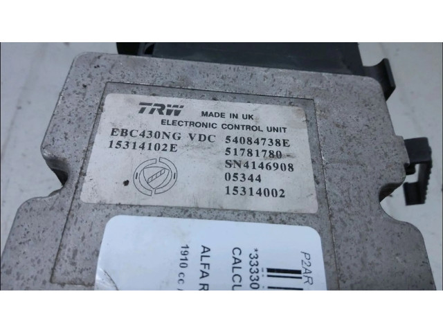 Блок управления АБС 65283496   Alfa Romeo 159
