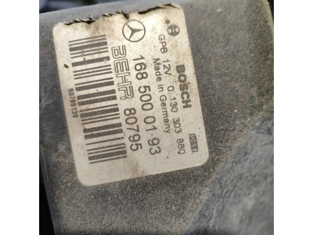 Комплект вентиляторов     1685000193, 80795    Mercedes-Benz A W168 1.7
