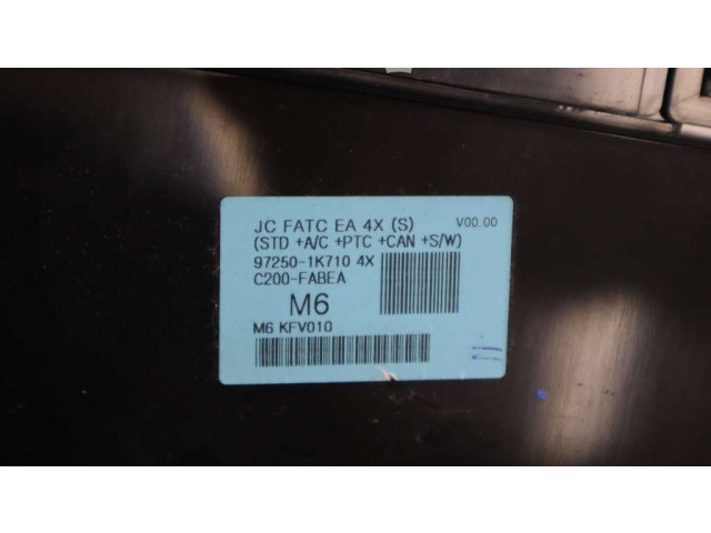 Блок управления климат-контролем 97250-1K7104X, 97250-1K7104X   Hyundai ix20