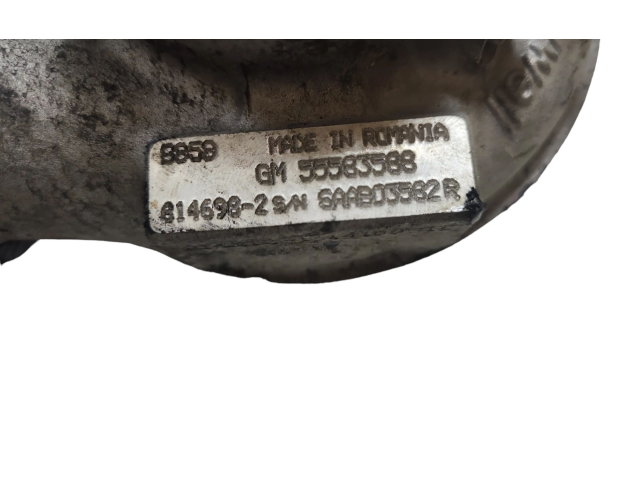 Turbodmychadlo Турбина 55583588, 8146982 Opel Astra K B16dth