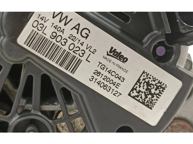 Генератор 03L903023L Volkswagen Golf SportWagen