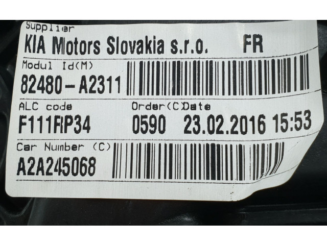 Электрический механизм для подъема окна без двигателя       KIA Ceed  2012 - 2018 года   