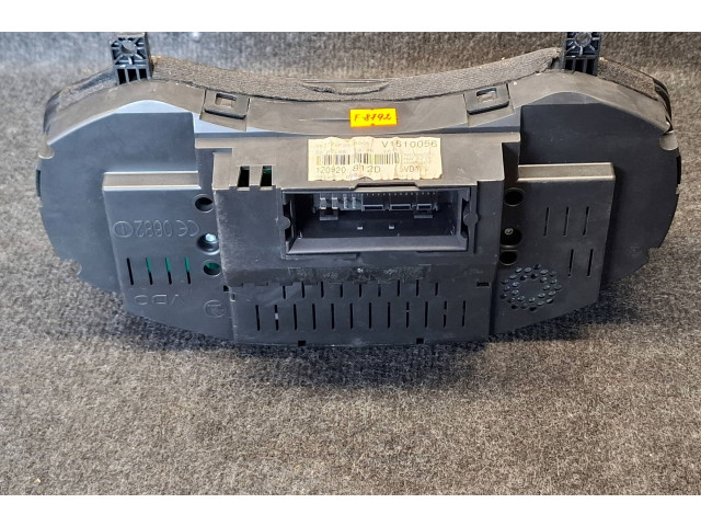 Панель приборов 1Z0920812D Skoda Octavia Mk2 (1Z)