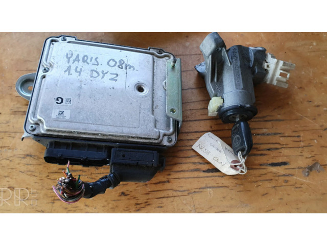 Блок управления двигателя 0281012517, 896610D450   Toyota Yaris