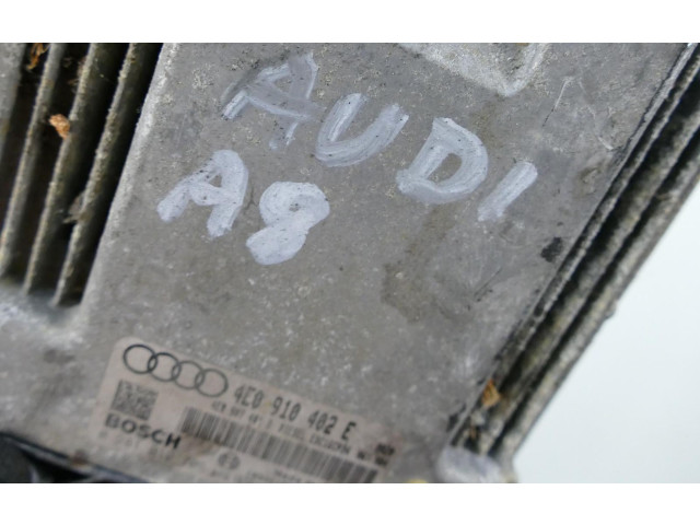 Блок управления двигателем Блок управления 4E0910402E Audi A8 S8 D3 4E