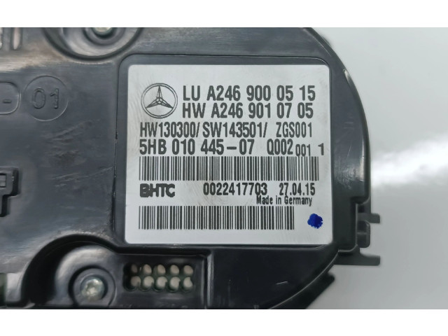 Блок управления климат-контролем A2469000515   Mercedes-Benz CLA C117 X117 W117