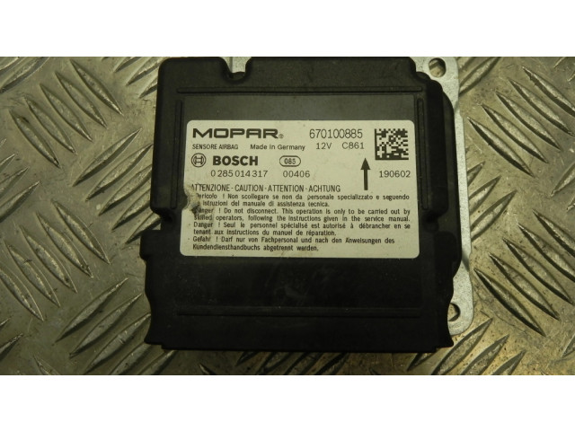 Блок подушек безопасности 670100885 Maserati Levante