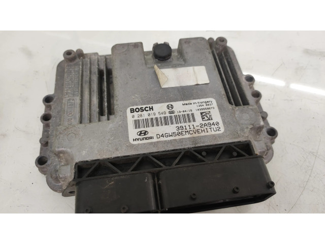 Řídící jednotka 391112A940, 0281019549 Hyundai i30 2013
