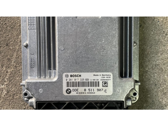 Блок управления двигателя 8511907, 0281017325   BMW 5 F10 F11