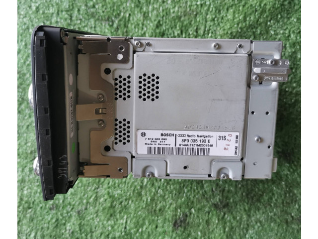 Турбина Радио/ проигрыватель CD/DVD / навигация Audi A3 S3 8P 8P0035193E