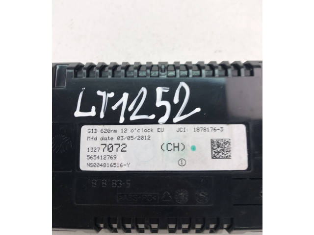 Дисплей 13277072 Opel Meriva B