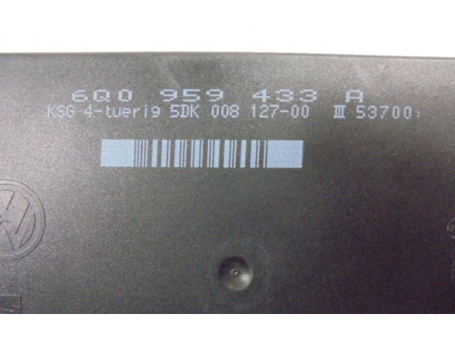 Блок комфорта 6Q0959433A, 6Q0959433A Skoda Fabia Mk1 (6Y)