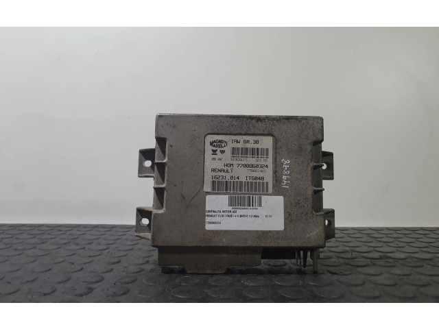 Блок управления двигателем Блок управления 7700860324   Renault Clio I