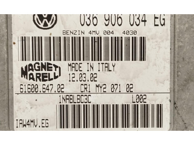 Комплект блоков управления IAW4MV.EG, IAW4MV.EG   Audi A2