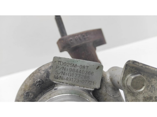  Турбина Chevrolet Nubira 2.0 96440366, G177285   для двигателя Z20DM      