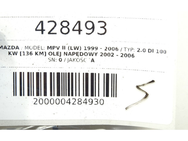 Панель приборов 157510-7500 Mazda MPV II LW