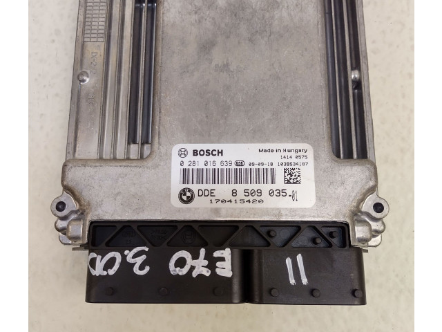 Řídící jednotka 8509035, 0281016639 BMW X5 E70 2009