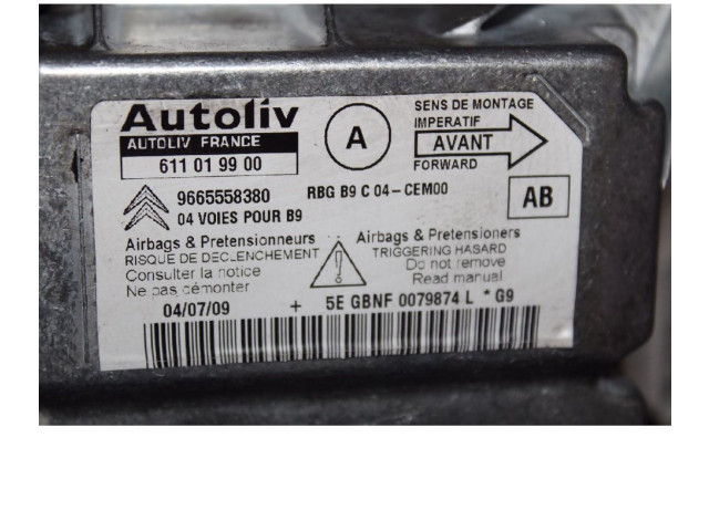 Блок подушек безопасности    Citroen Berlingo