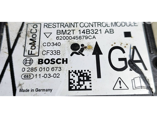 Блок подушек безопасности BM2T14B321AB, 0285010673 Ford S-MAX