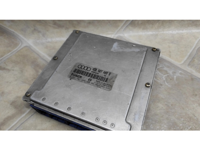 Блок управления двигателем Блок управления 4D0907409B, 0281001868   Audi A8 S8 D2 4D