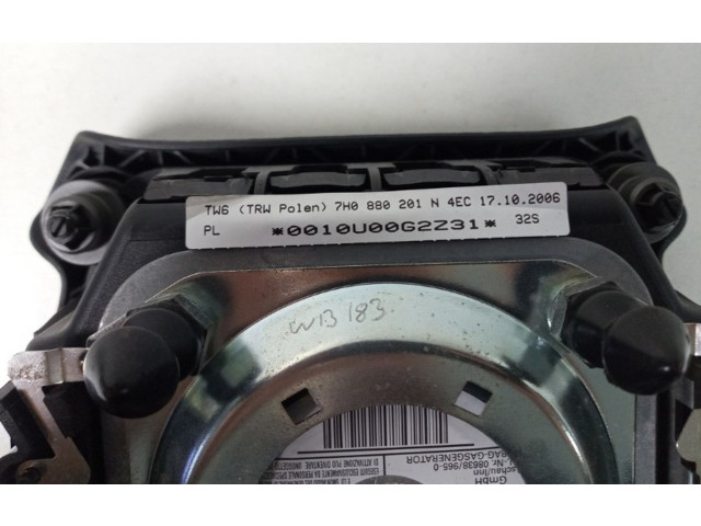 Подушка безопасности водителя 7H0880201N, 7H0880201N   Volkswagen Transporter - Caravelle T5