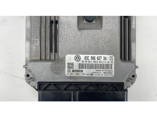 Блок управления двигателя 03C906027DA   Volkswagen Touran II
