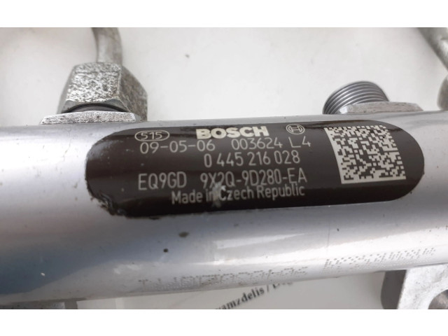 Топливная рампа 9X2Q9D280EA, 0445216028 Jaguar XF