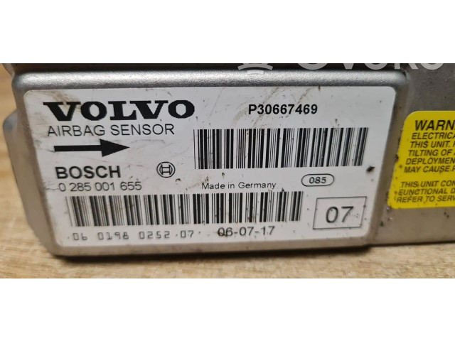 Блок подушек безопасности 0285001655   Volvo V70