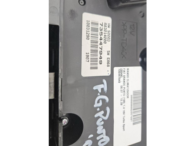 Блок управления климат-контролем 735447949 Fiat Punto (199)