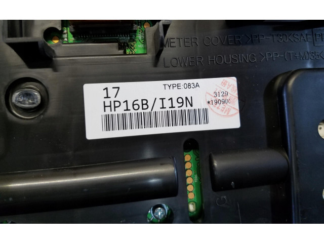 Přístrojová deska Nissan Qashqai 2015