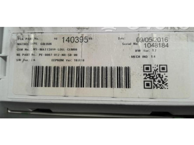 Панель приборов 9822720880 Peugeot 2008 I