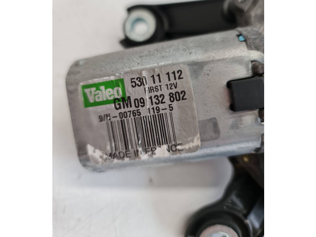 Моторчик заднего дворника 53011112, 09132802    Opel Meriva A