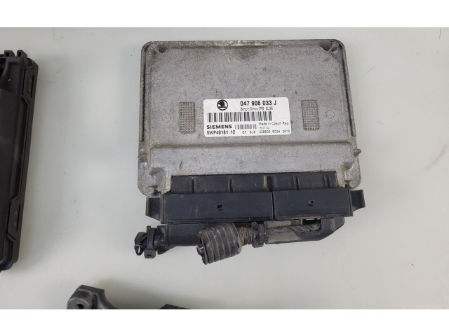 Блок управления двигателя 047906033J, 6Q2937049C   Skoda Fabia Mk1 (6Y)
