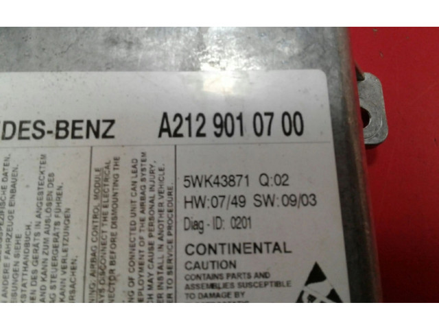 Подрулевой шлейф SRS A212, 00   Mercedes-Benz E W212