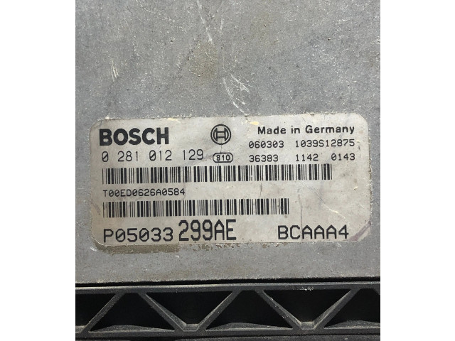 Řídící jednotka P05033299AE, 1039S12875 Dodge Caliber 2006