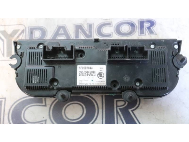 Блок управления климат-контролем 5E0907044, 5HB01128210 Skoda Octavia Mk3 (5E)